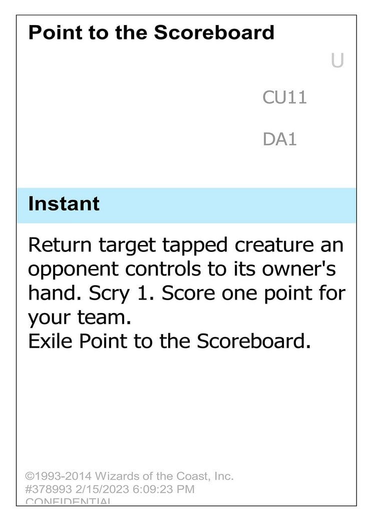 Point to the Scoreboard - Image 1