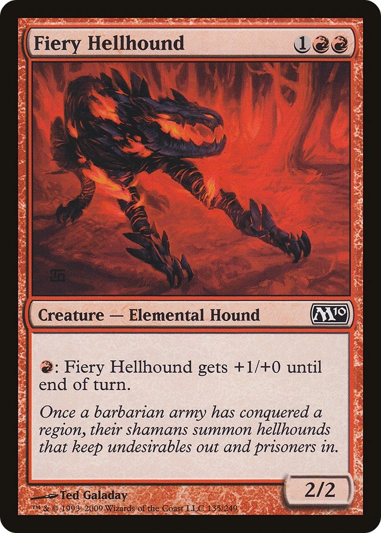 Fiery Hellhound - Image 1