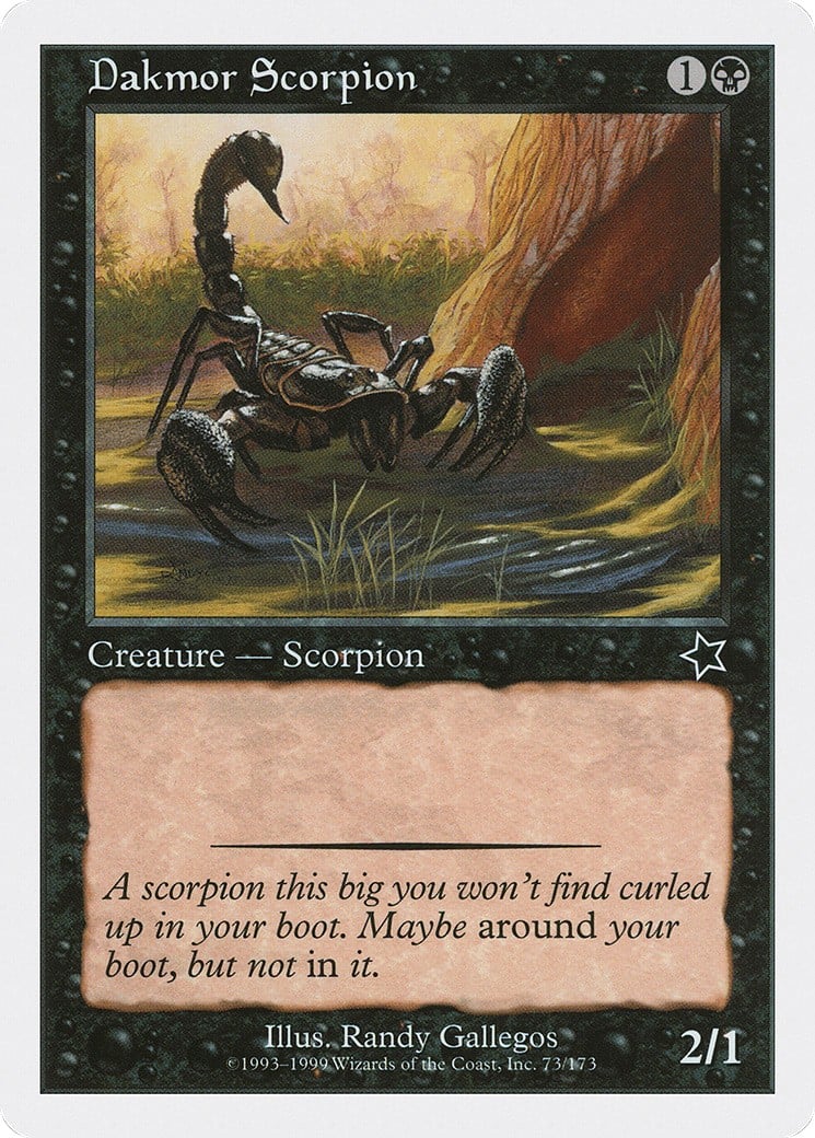 Dakmor Scorpion - Image 1