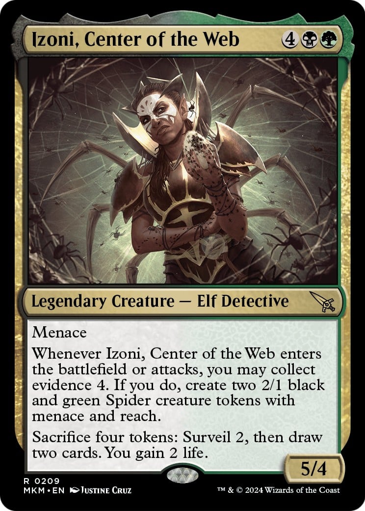 Izoni, Center of the Web - Image 1