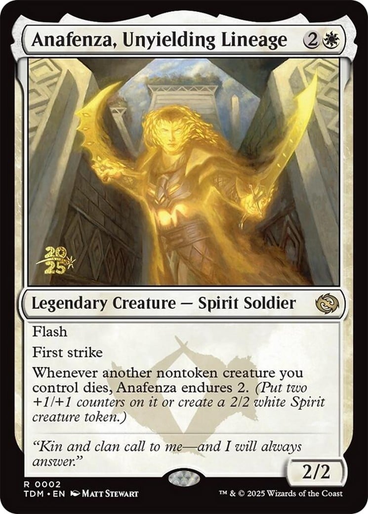 Anafenza, Unyielding Lineage - Image 1