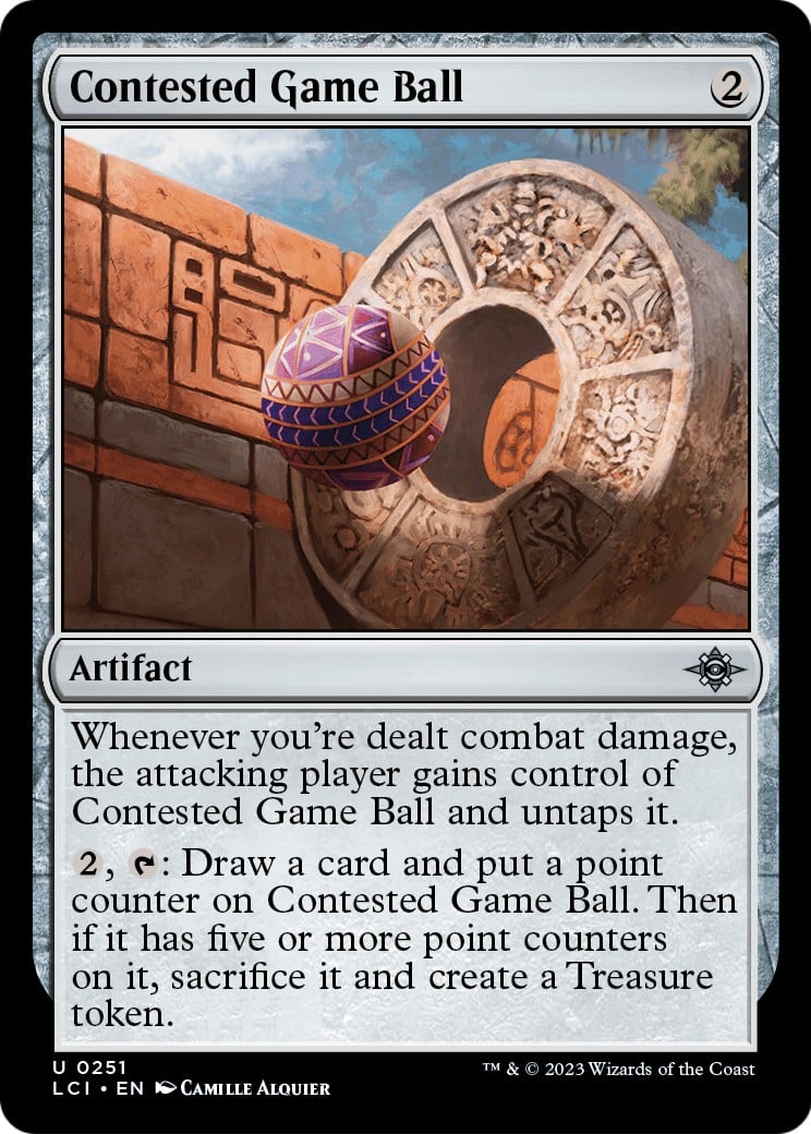 Contested Game Ball - Image 1