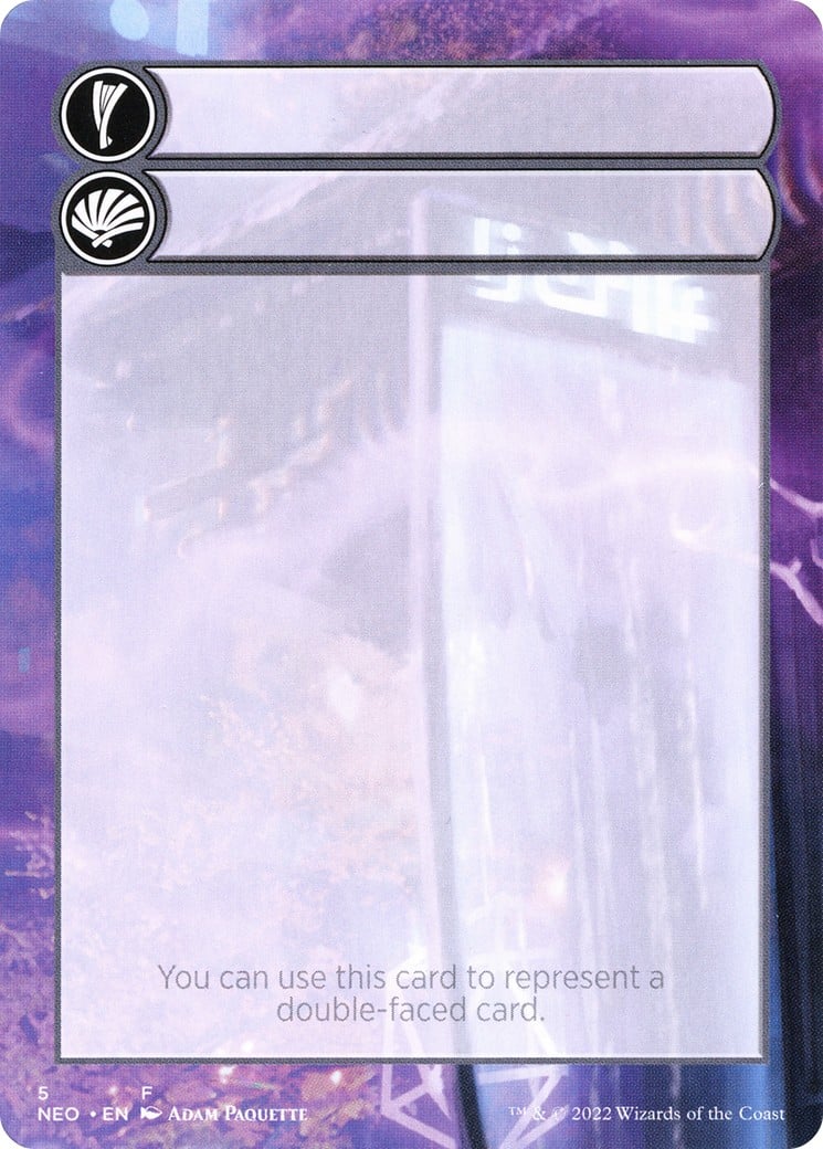 Double-Faced Substitute Card - Image 1
