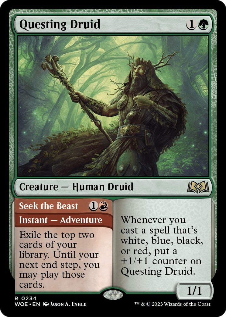 Questing Druid // Seek the Beast - Image 1
