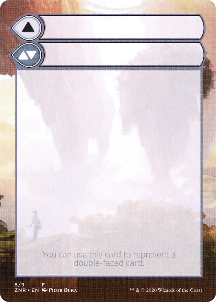 Double-Faced Substitute Card - Image 1