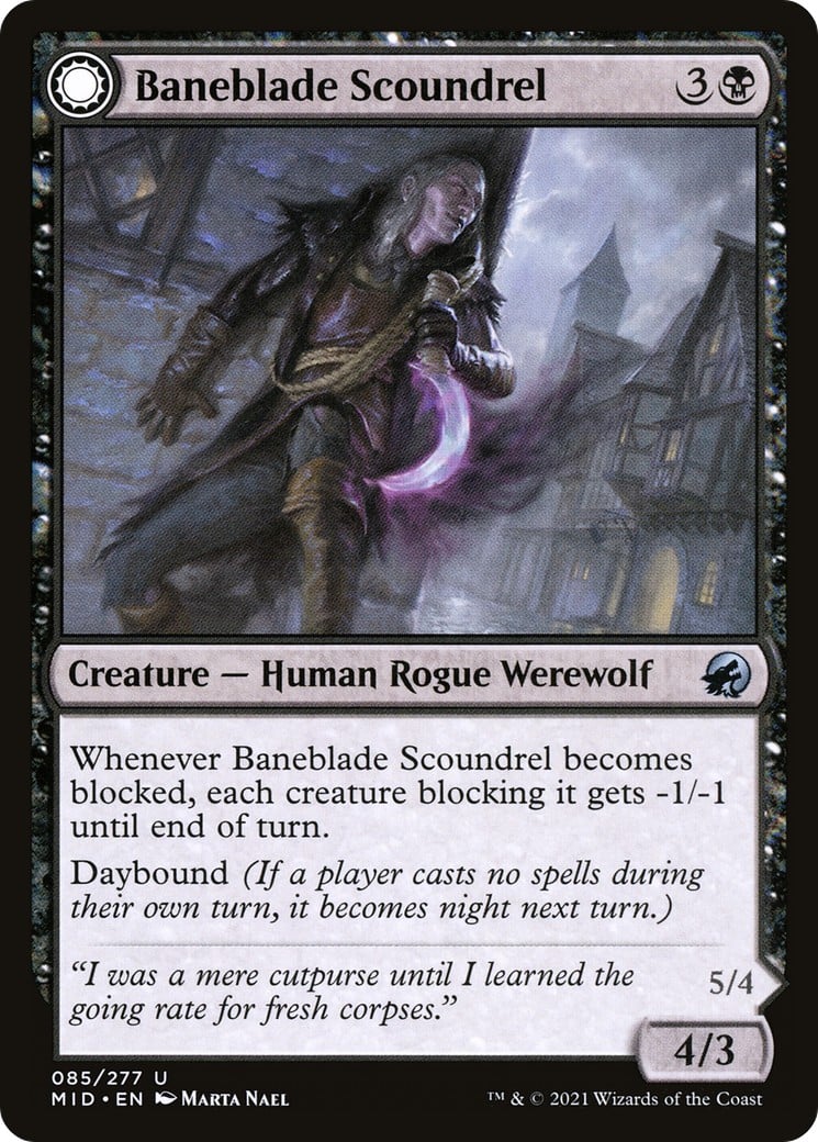 Baneblade Scoundrel // Baneclaw Marauder - Image 1