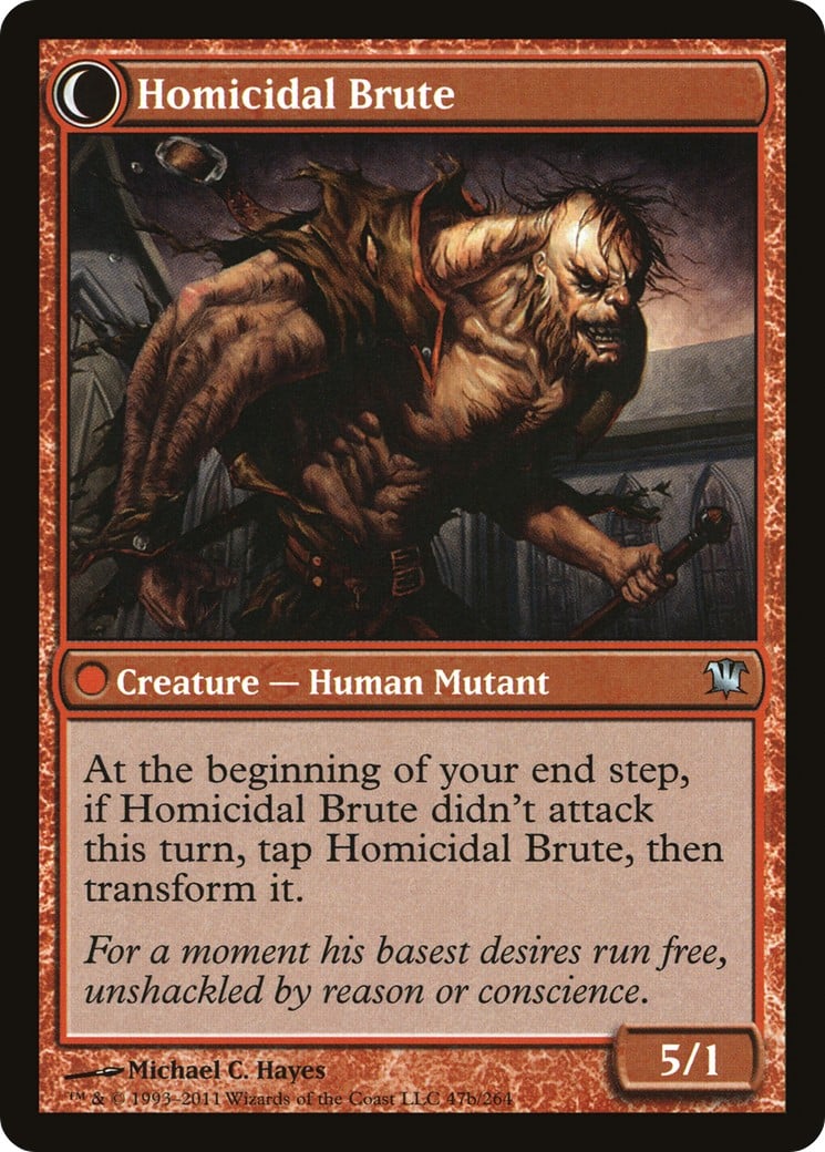 Civilized Scholar // Homicidal Brute thumbnail 2
