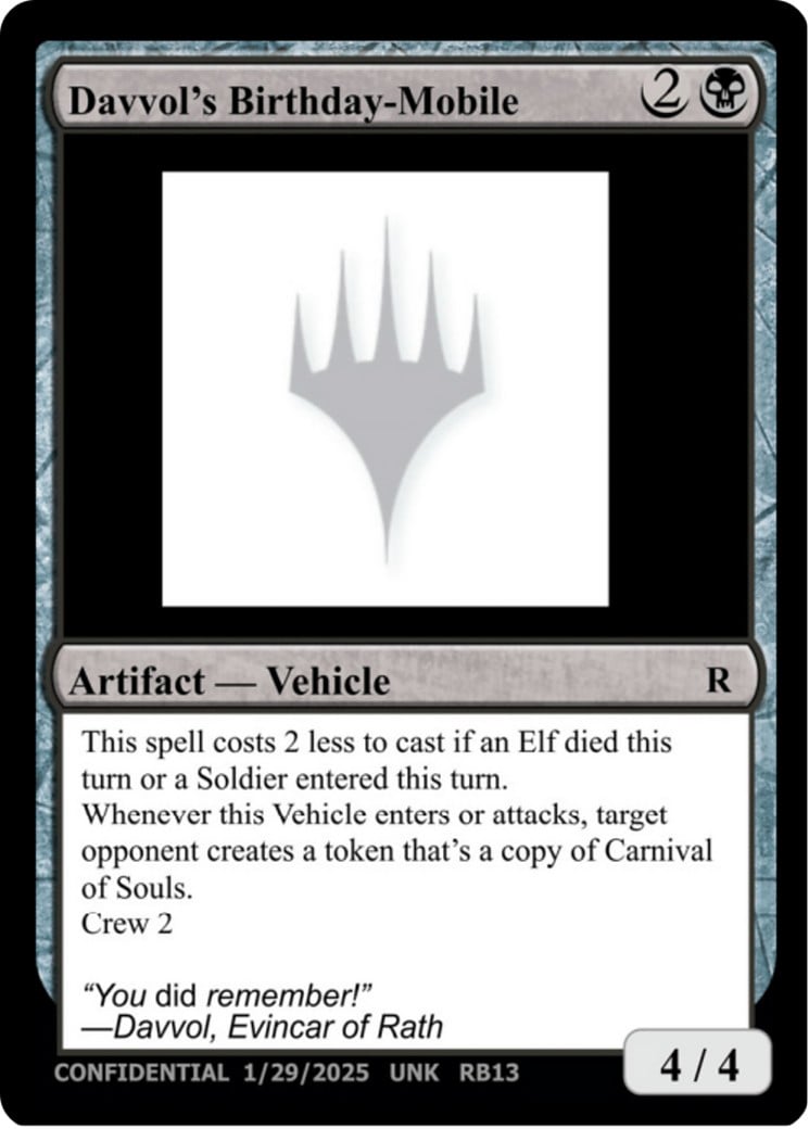 Davvol's Birthdaymobile - Image 1