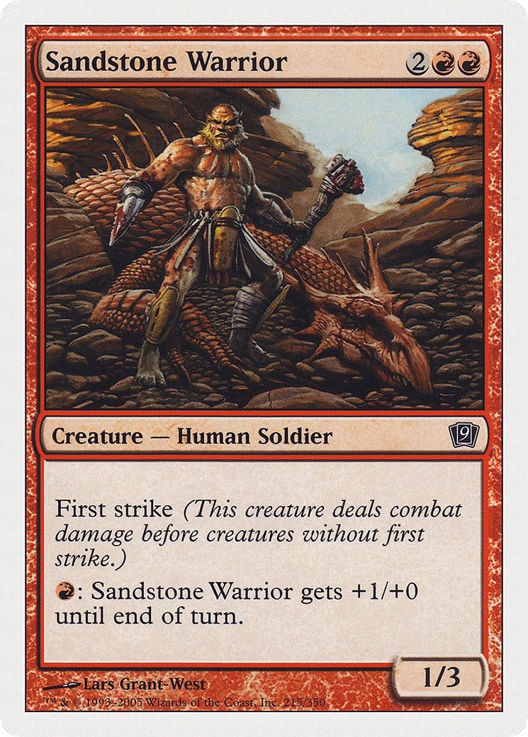 Sandstone Warrior - Image 1