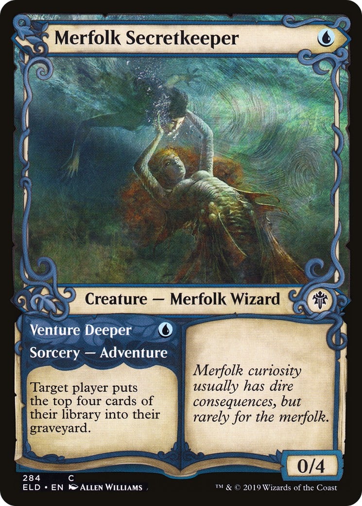 Merfolk Secretkeeper // Venture Deeper - Image 1