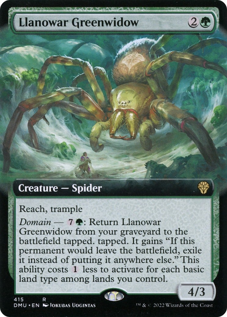 Llanowar Greenwidow - Image 1