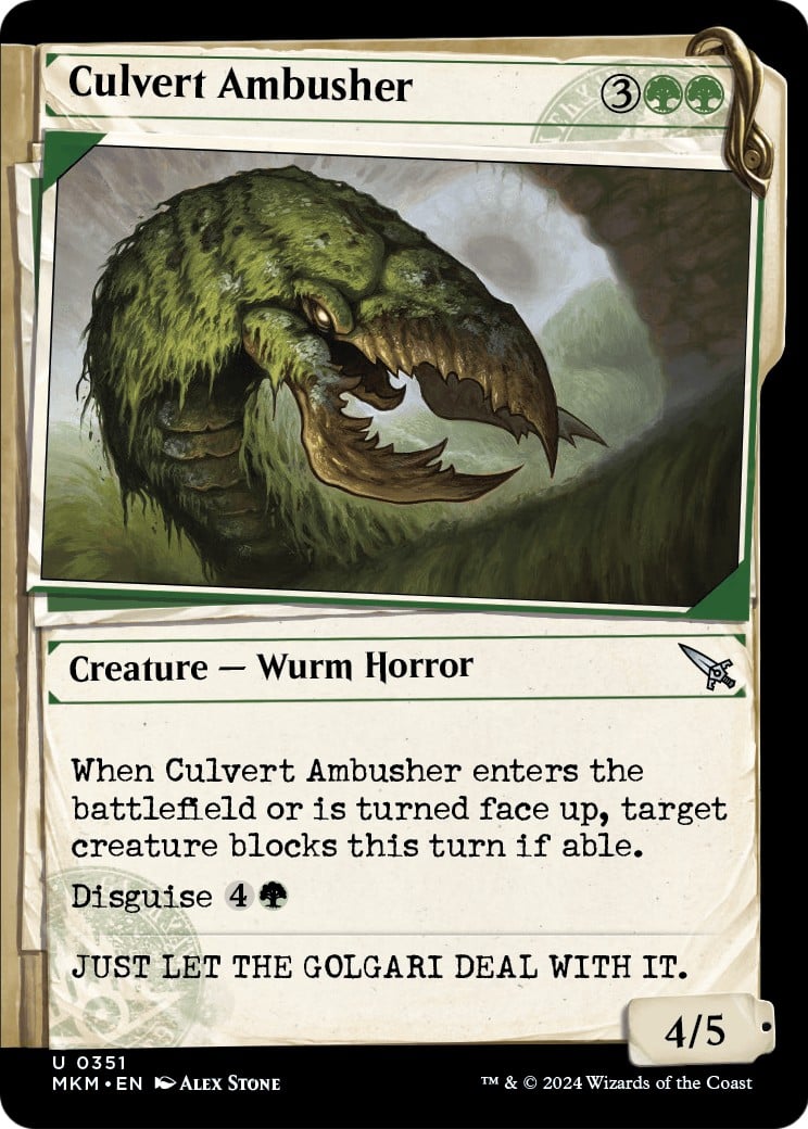 Culvert Ambusher - Image 1