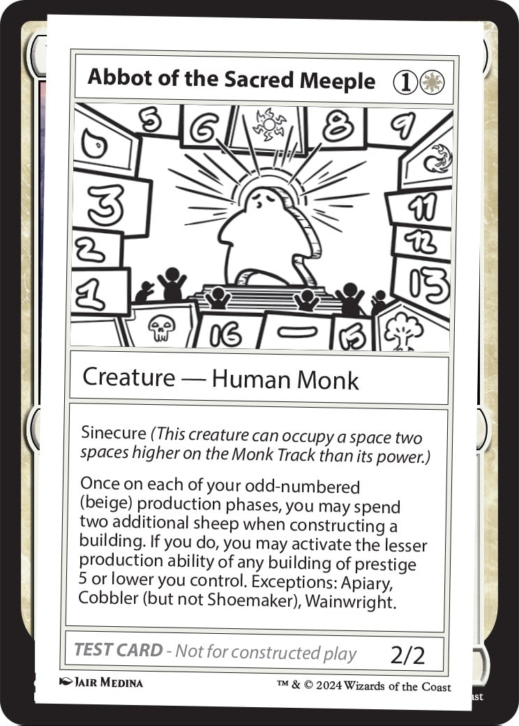 Abbot of the Sacred Meeple - Image 1
