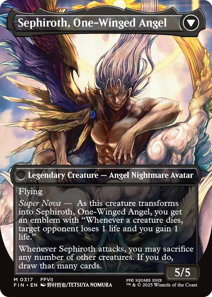 Sephiroth, Fabled SOLDIER // Sephiroth, One-Winged Angel thumbnail 2