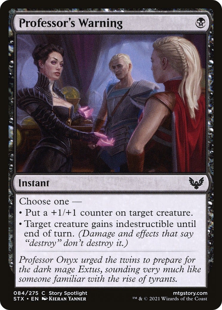 Professor's Warning - Image 1