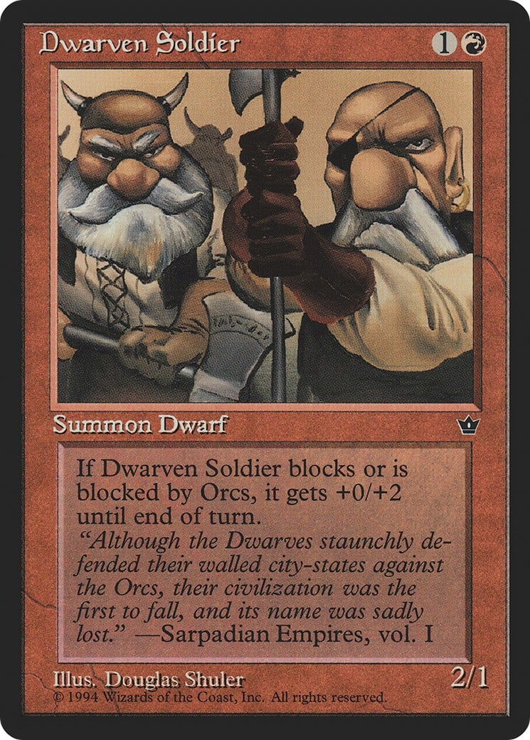Dwarven Soldier - Image 1