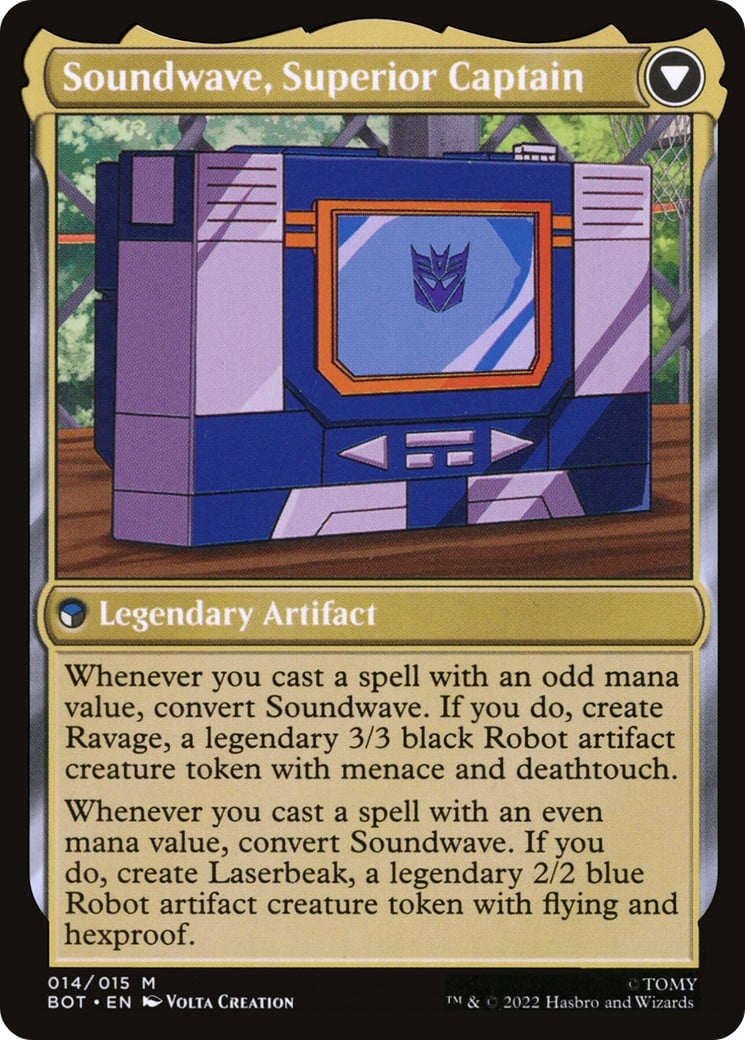 Soundwave, Sonic Spy // Soundwave, Superior Captain thumbnail 2