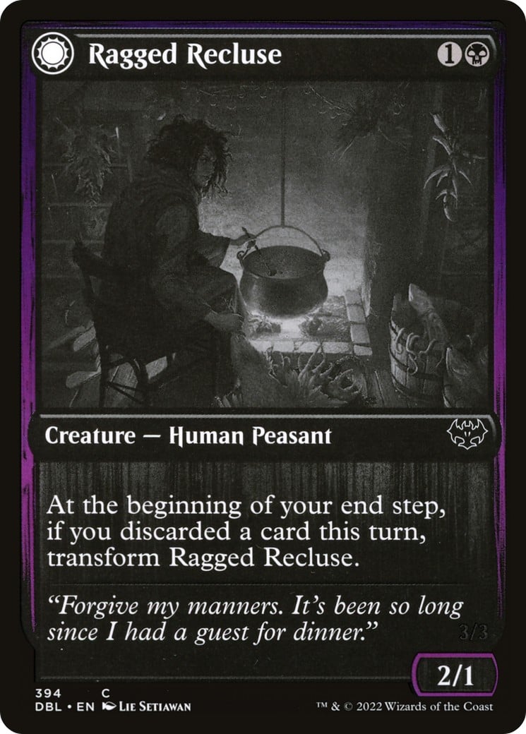 Ragged Recluse // Odious Witch - Image 1
