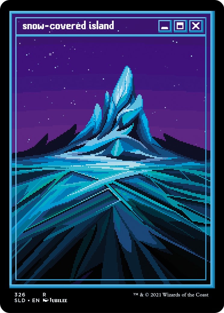 Snow-Covered Island - Image 1