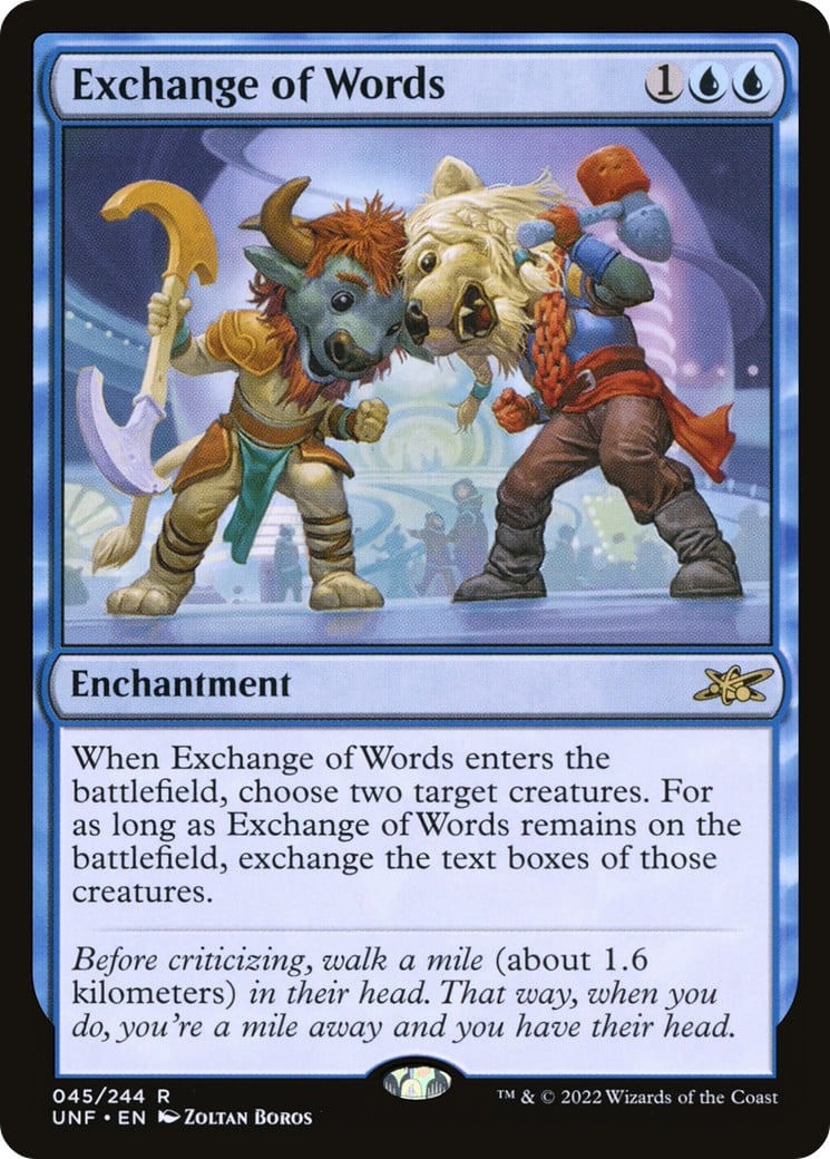 Exchange of Words - Image 1