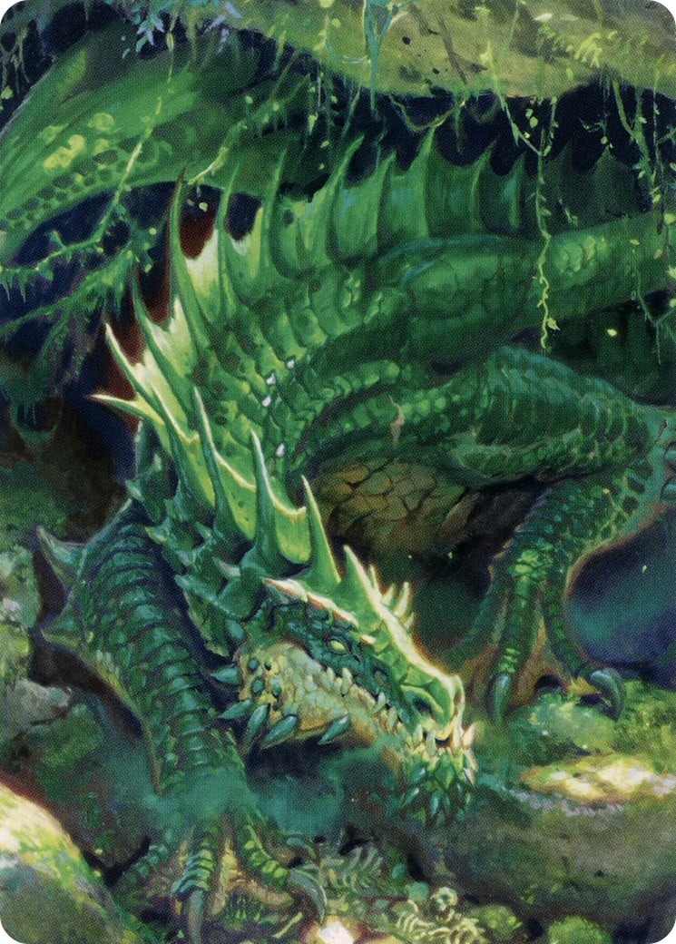 Lurking Green Dragon // Lurking Green Dragon - Image 1