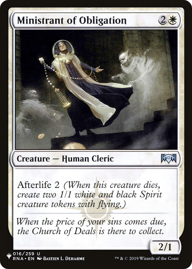 Ministrant of Obligation - Image 1