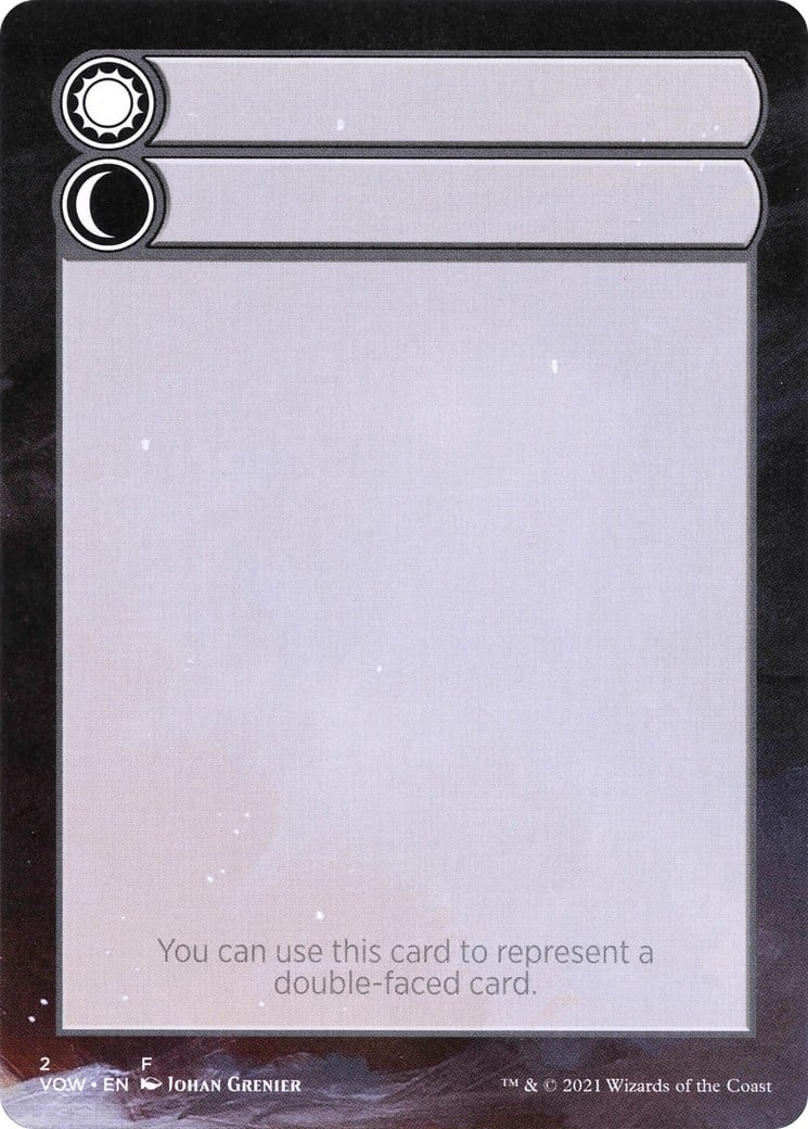Double-Faced Substitute Card - Image 1