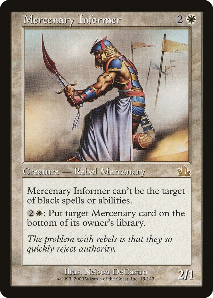 Mercenary Informer - Image 1