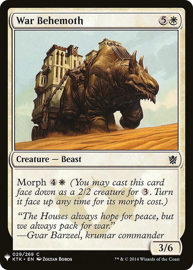 War Behemoth - Image 1