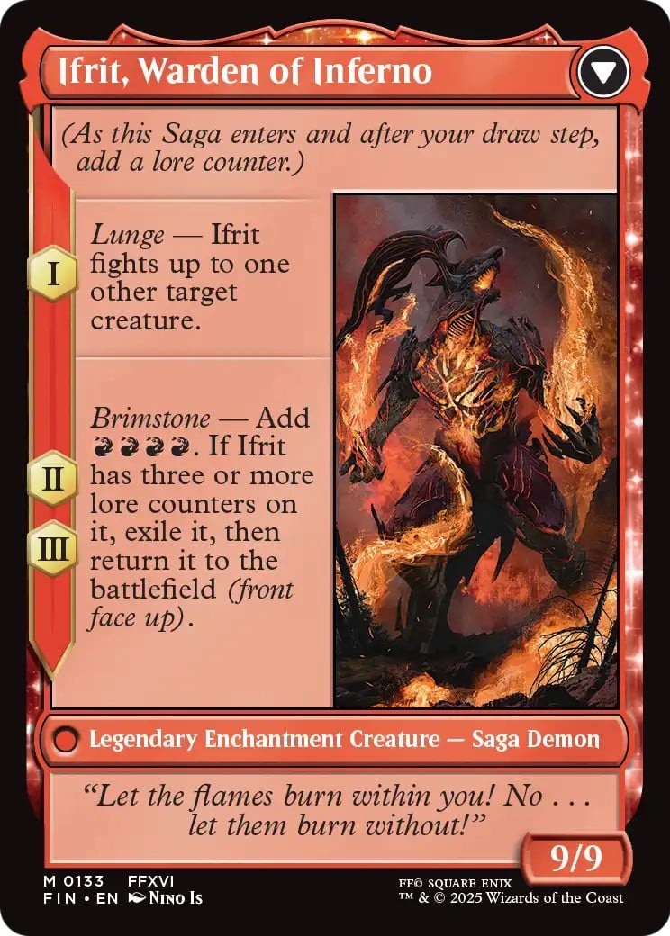 Clive, Ifrit's Dominant // Ifrit, Warden of Inferno thumbnail 2