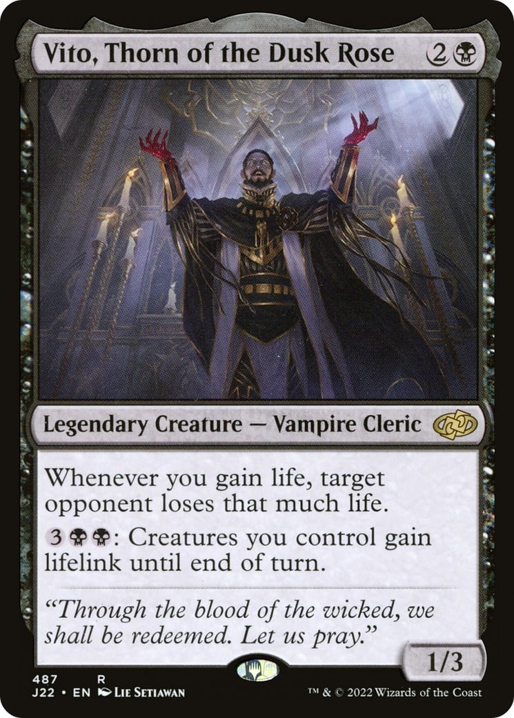 Vito, Thorn of the Dusk Rose - Image 1