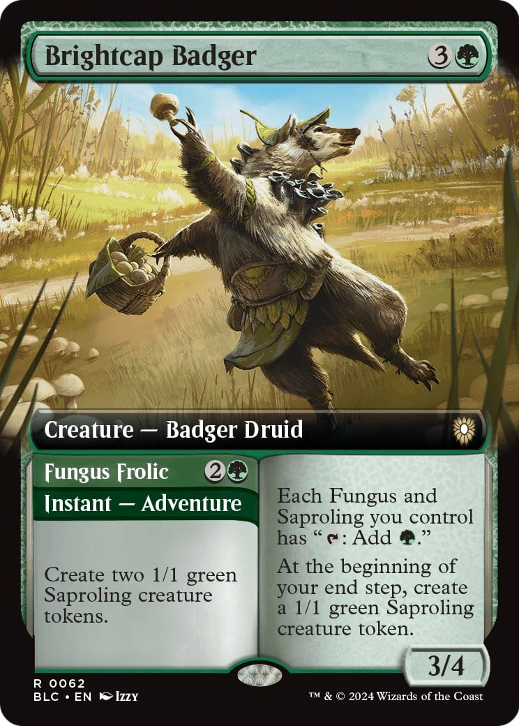Brightcap Badger // Fungus Frolic - Image 1