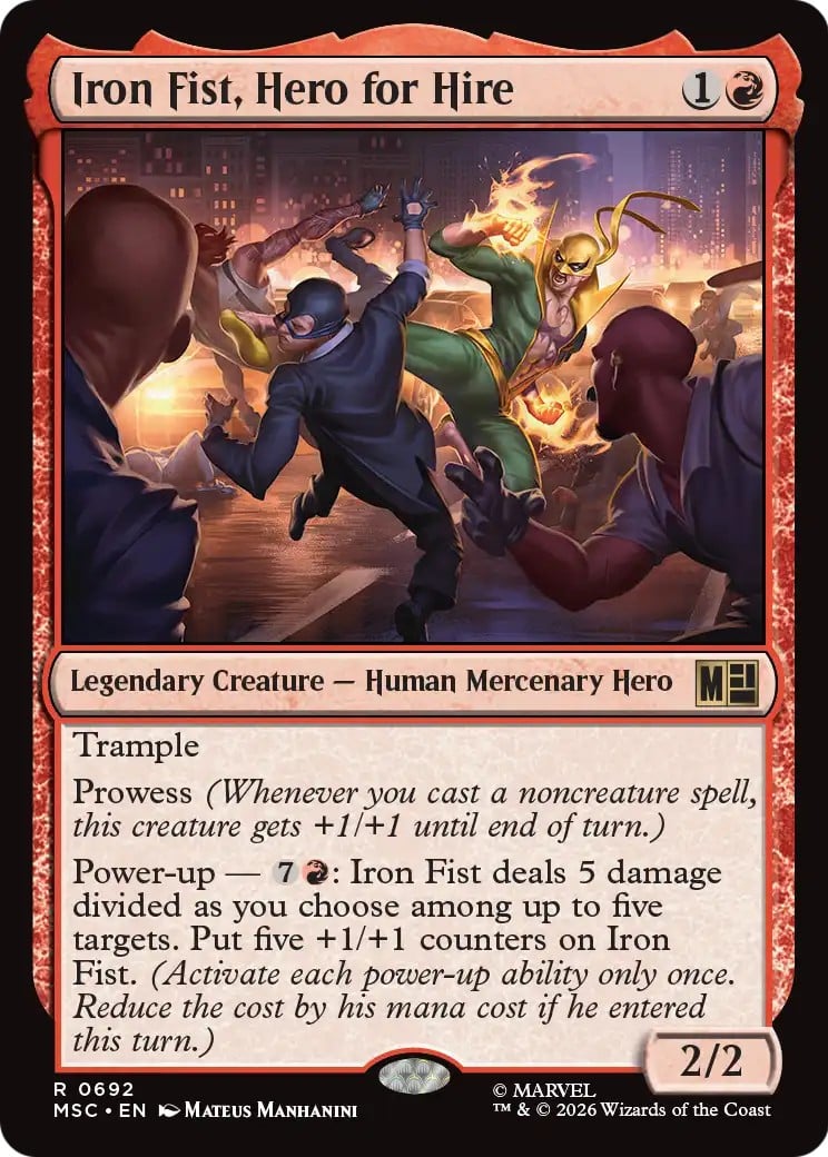 Iron Fist, Hero for Hire - Image 1