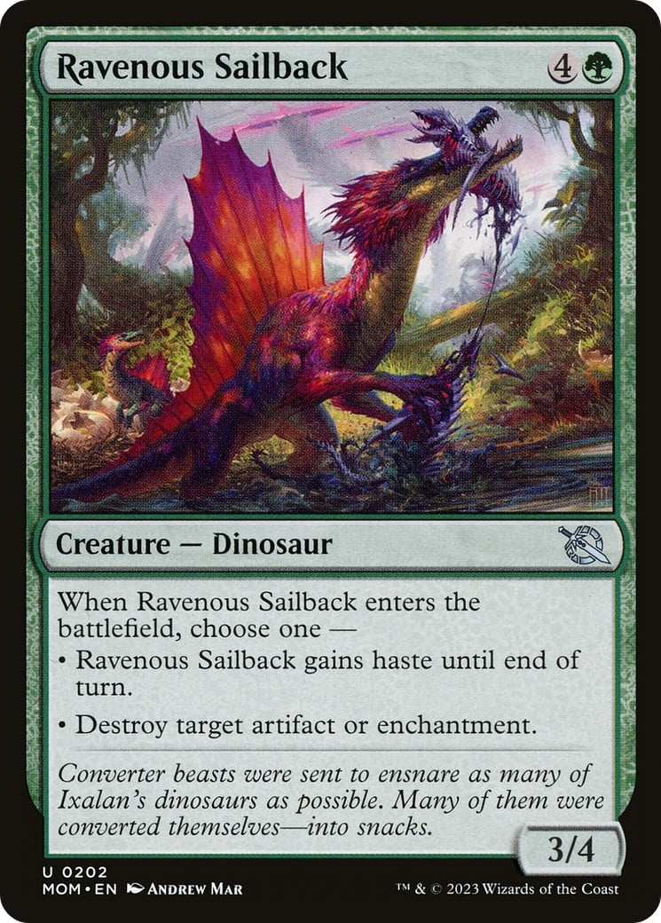 Ravenous Sailback - Image 1