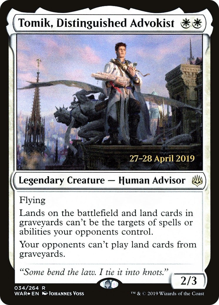 Tomik, Distinguished Advokist - Image 1