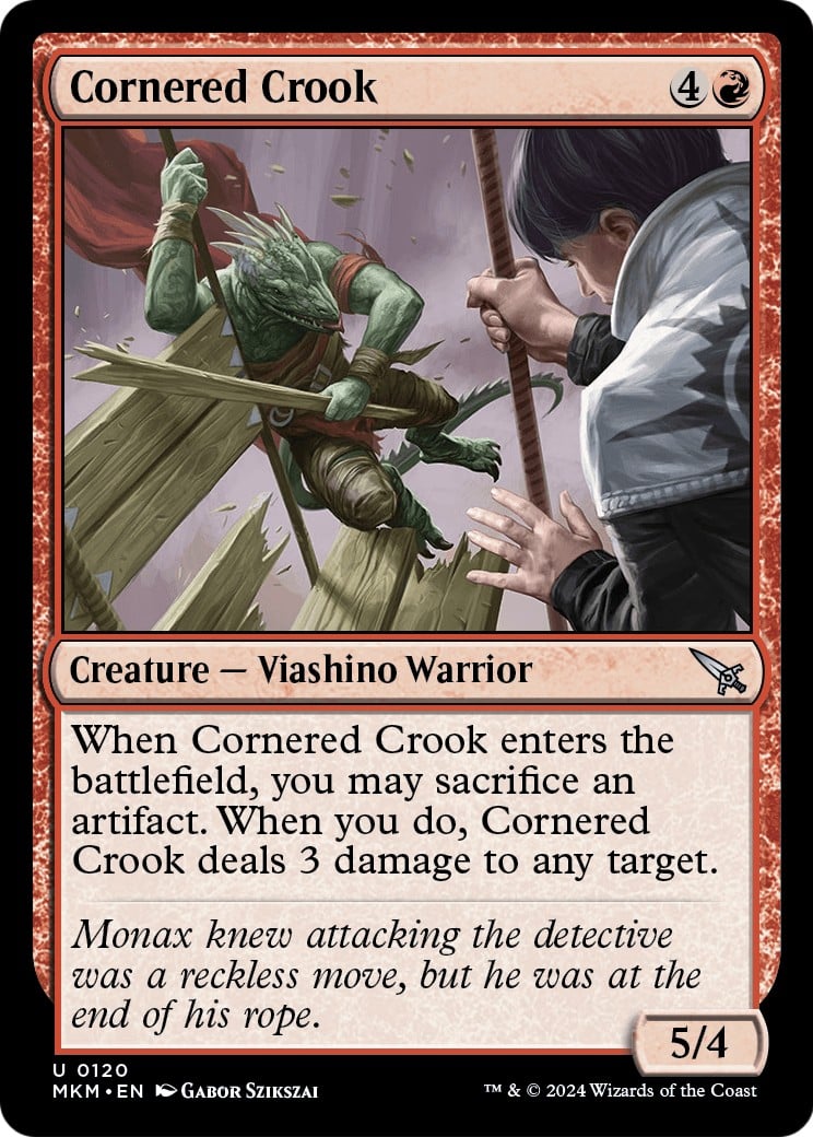 Cornered Crook - Image 1