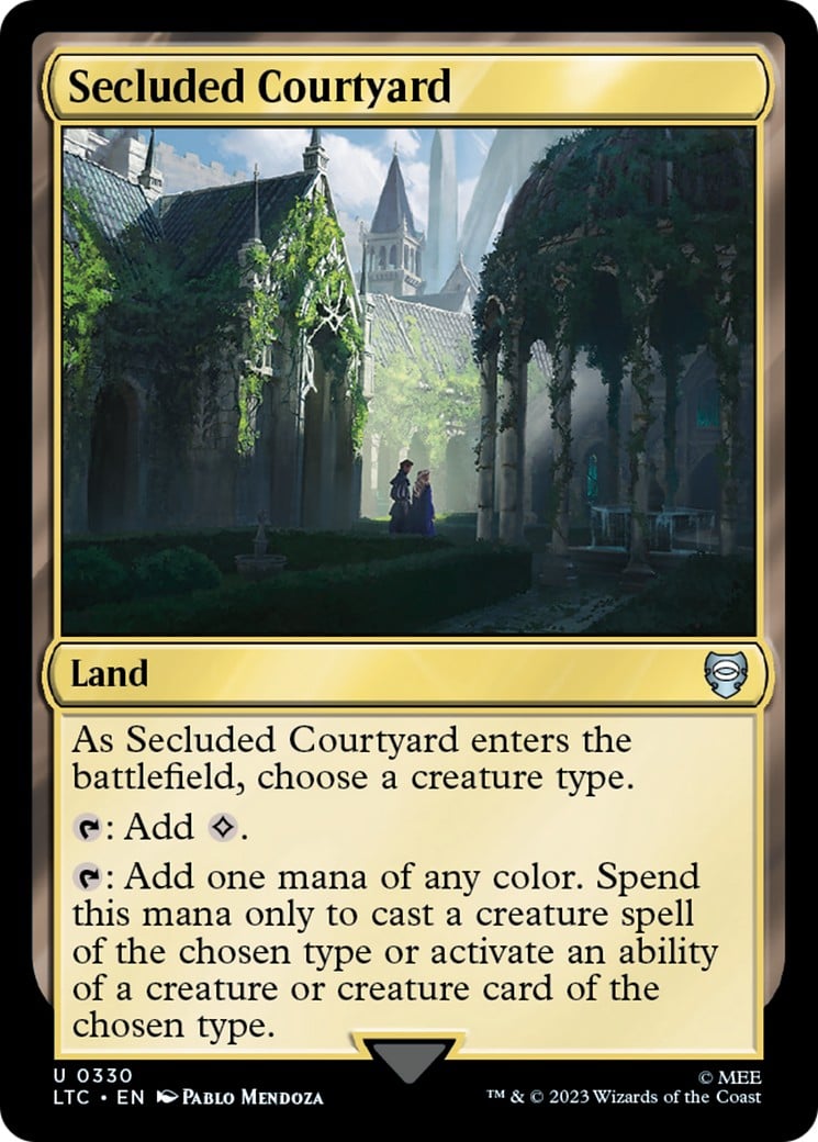 Secluded Courtyard - Image 1