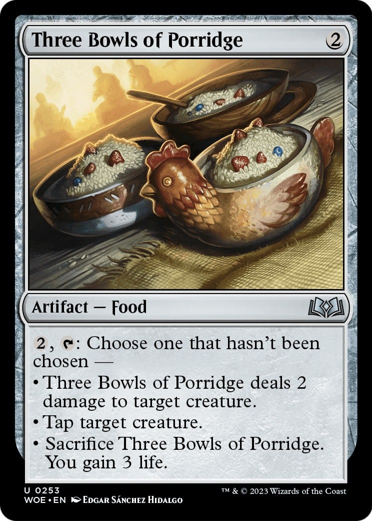 Three Bowls of Porridge - Image 1