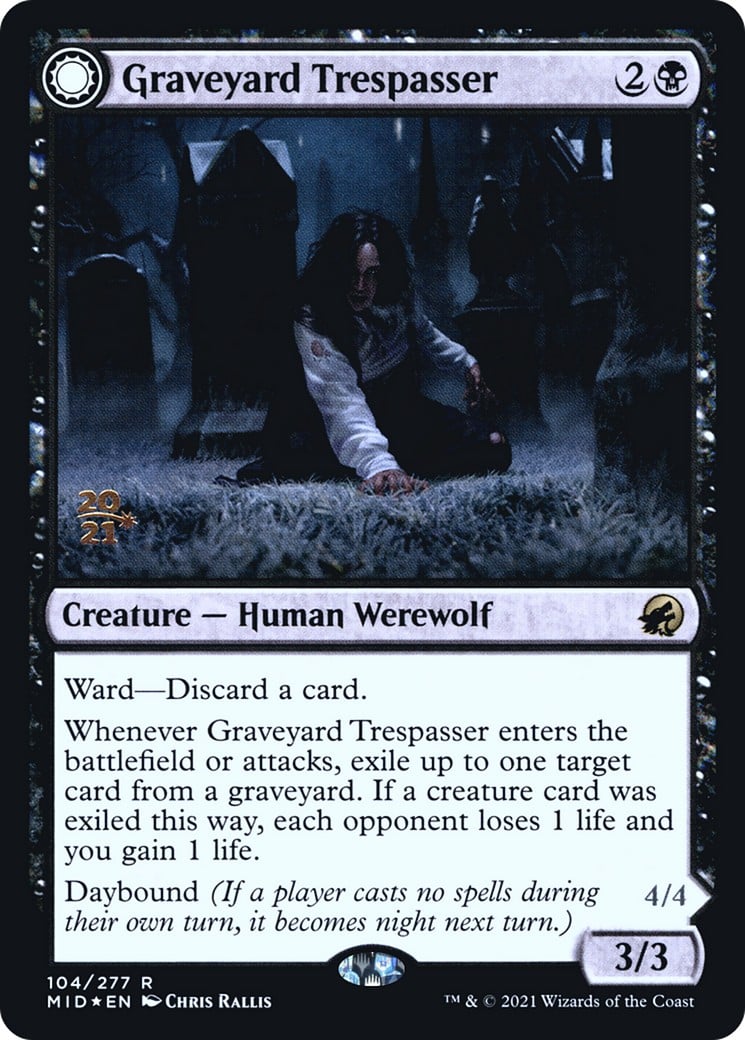 Graveyard Trespasser // Graveyard Glutton - Image 1