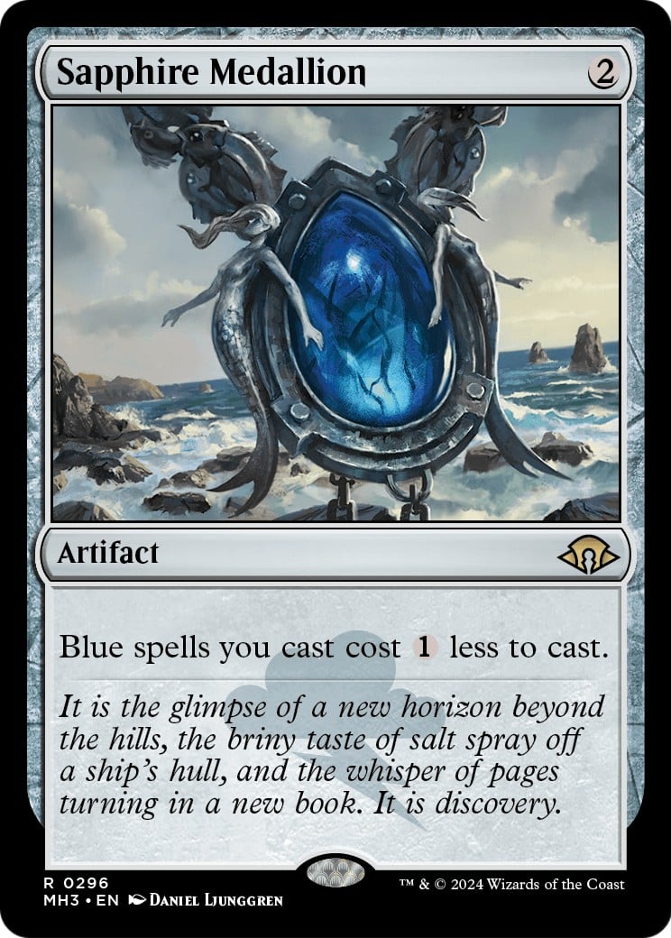 Sapphire Medallion - Image 1