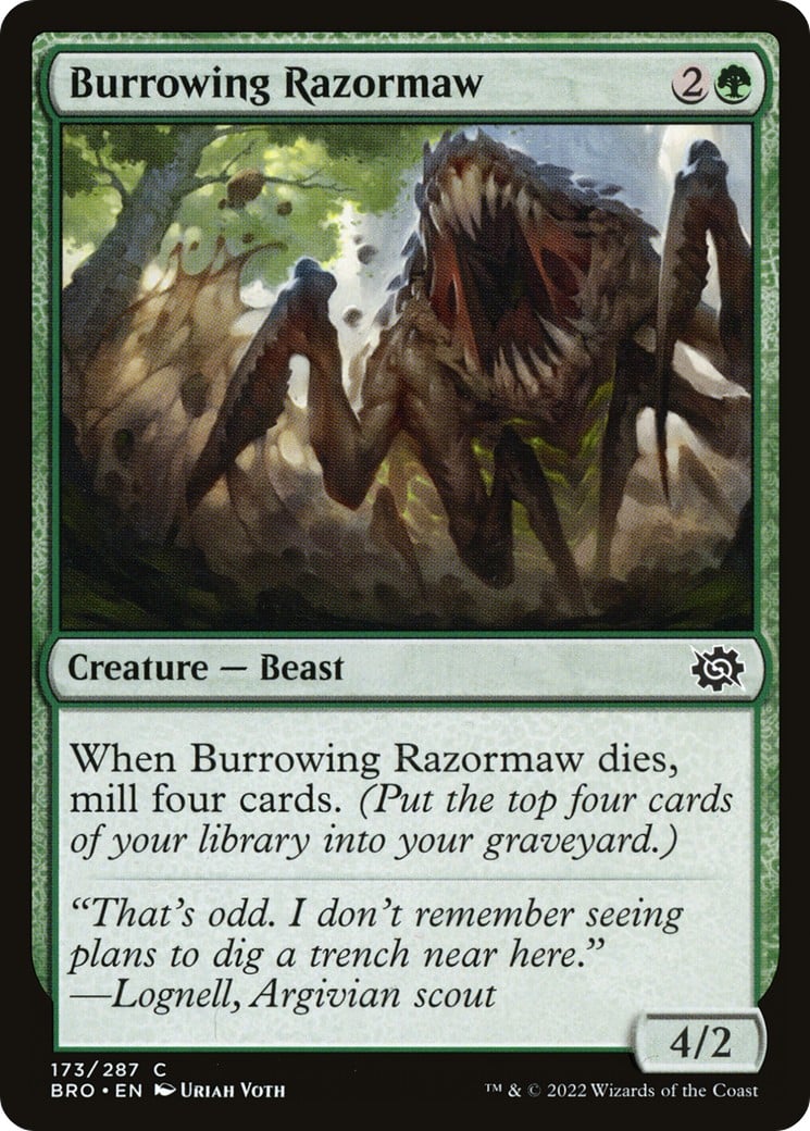 Burrowing Razormaw - Image 1