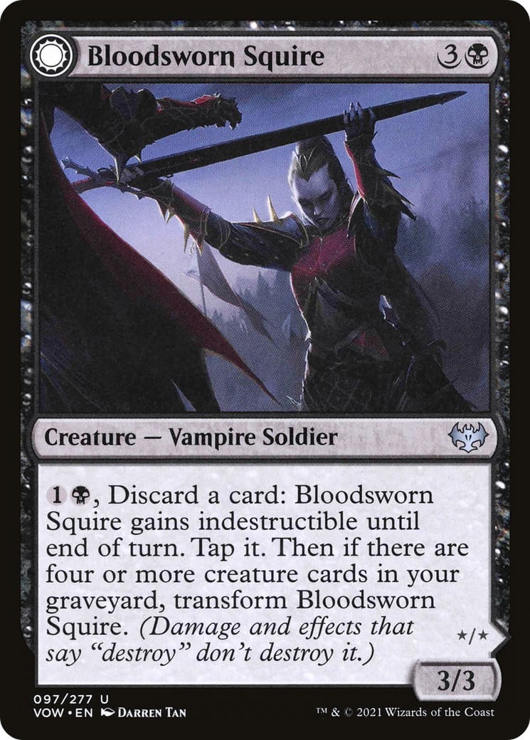 Bloodsworn Squire // Bloodsworn Knight - Image 1