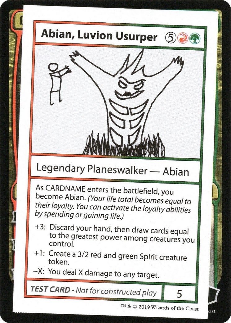 Abian, Luvion Usurper - Image 1