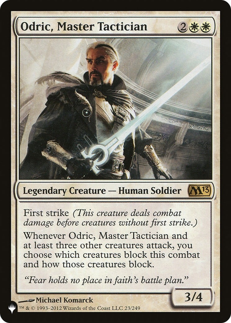 Odric, Master Tactician - Image 1