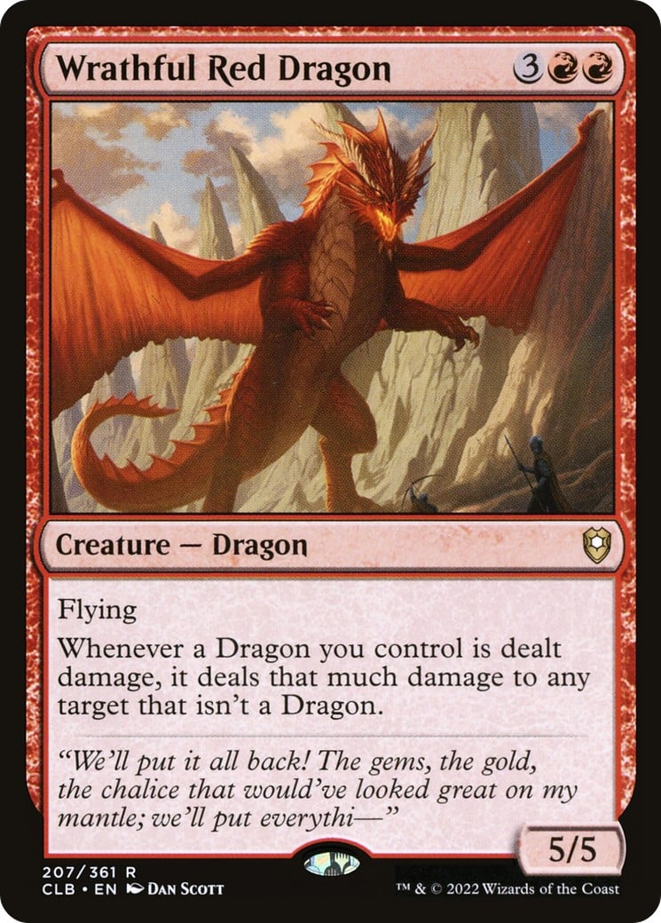 Wrathful Red Dragon - Image 1