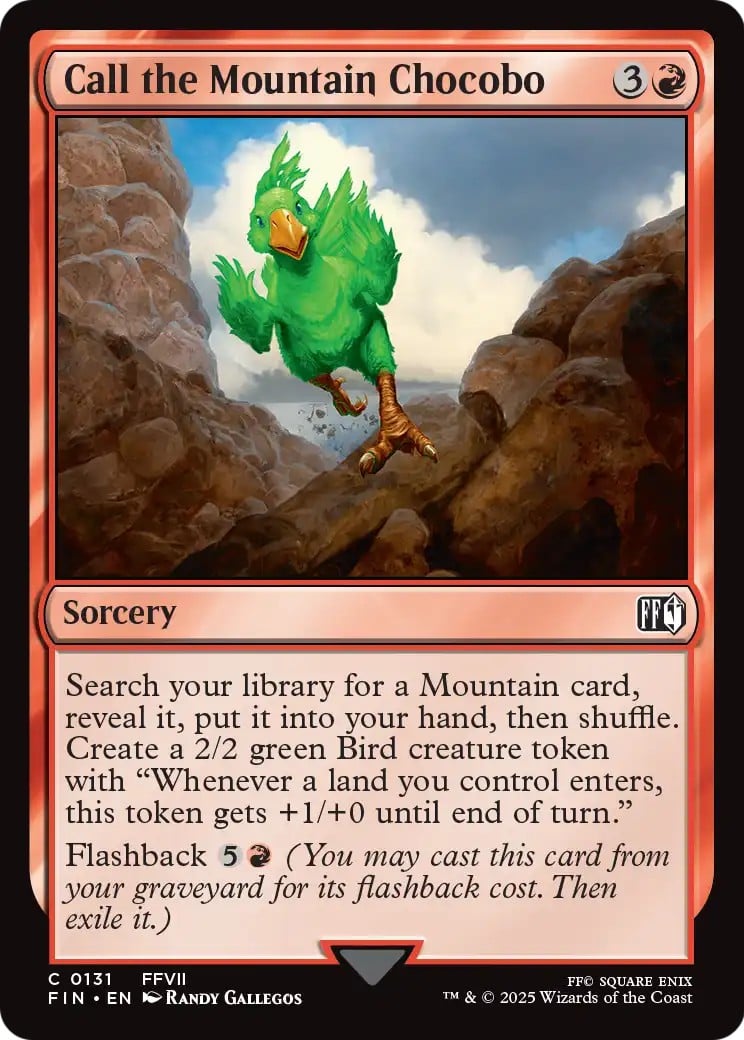Call the Mountain Chocobo - Image 1