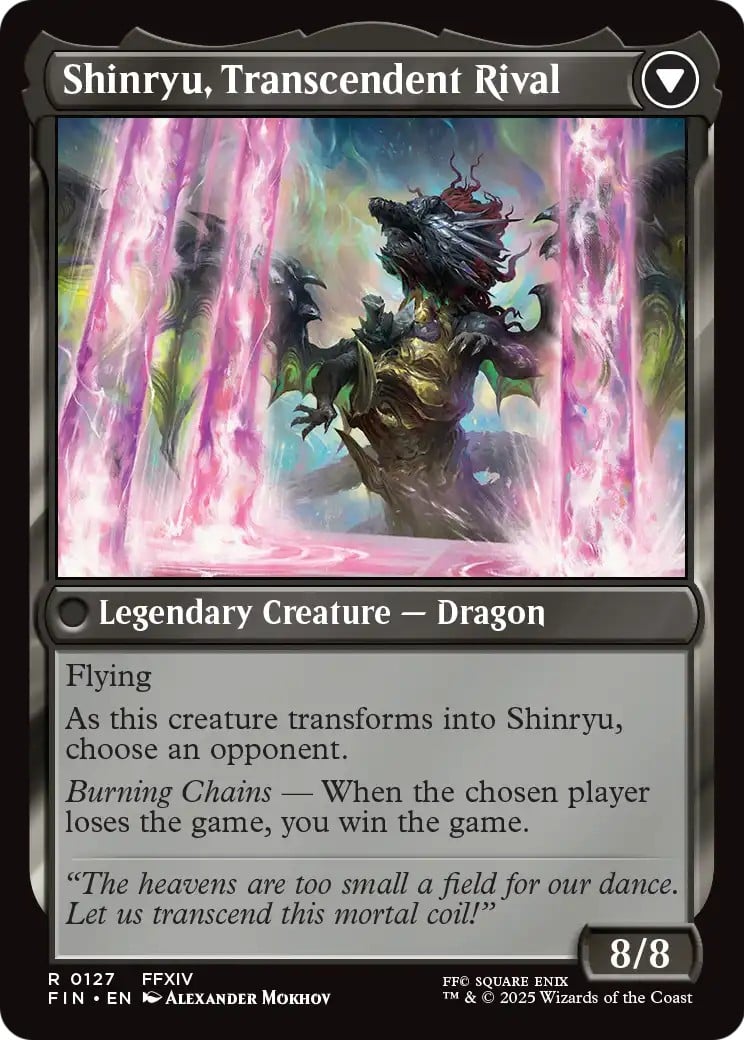 Zenos yae Galvus // Shinryu, Transcendent Rival thumbnail 2