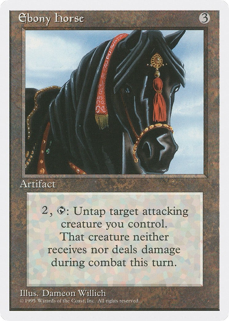 Ebony Horse - Image 1