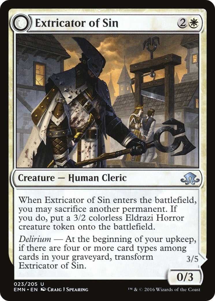 Extricator of Sin // Extricator of Flesh - Image 1