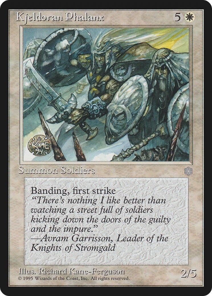 Kjeldoran Phalanx - Image 1